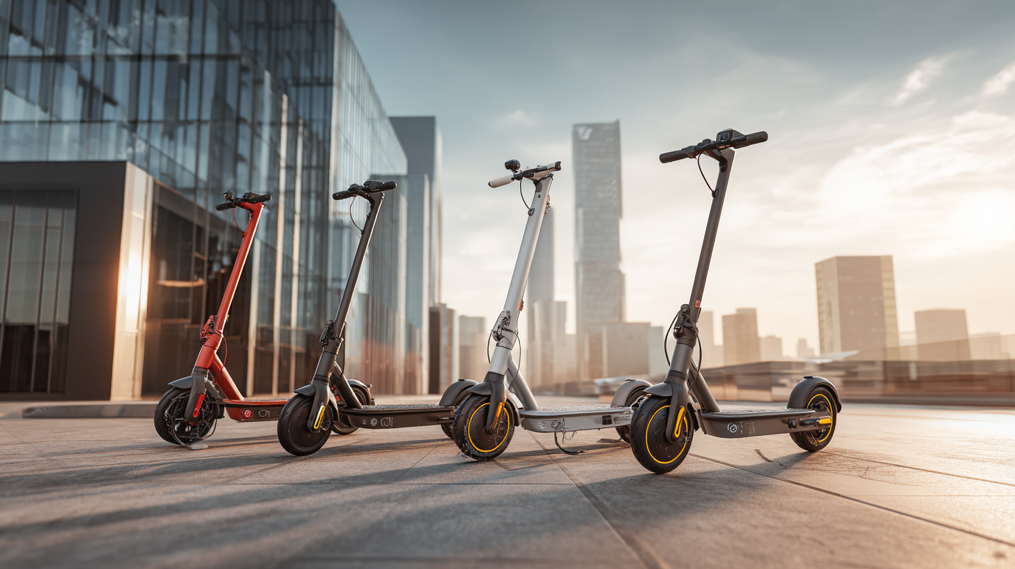 E-Scooter Vergleich 2025 – Xiaomi Elite, VMAX VX5 PRO ST, NAVEE GT3 & ODYS ALPHA X5 im Test